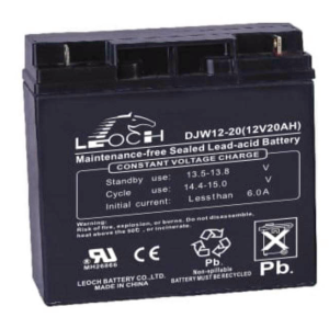Leoch 12V 20Ah Underhållsfritt Blybatteri